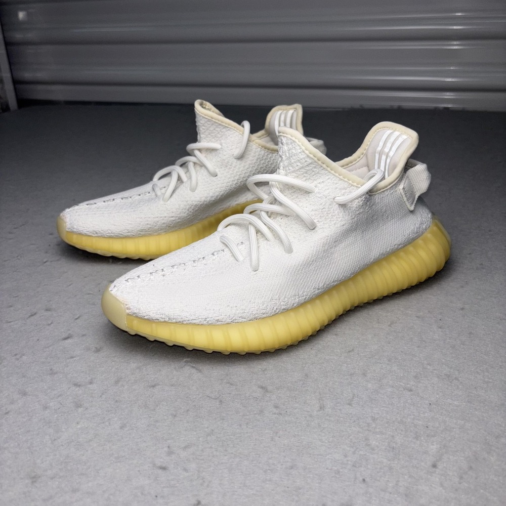 Adidas Yeezy Boost 350 V2 Shoes Mens Size 6 Cream White CP9366 Primeknit Sneaker